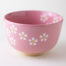 Load image into Gallery viewer, Matcha Bowl Pink Hanae Maru