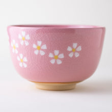 Load image into Gallery viewer, Matcha Bowl Pink Hanae Maru