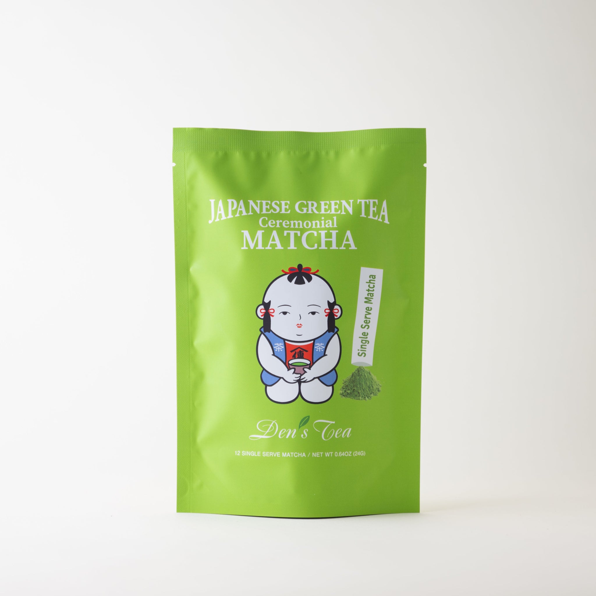 Matcha Single-Serving Packets (Den-chan Pouch) – Den's Tea Wholesale